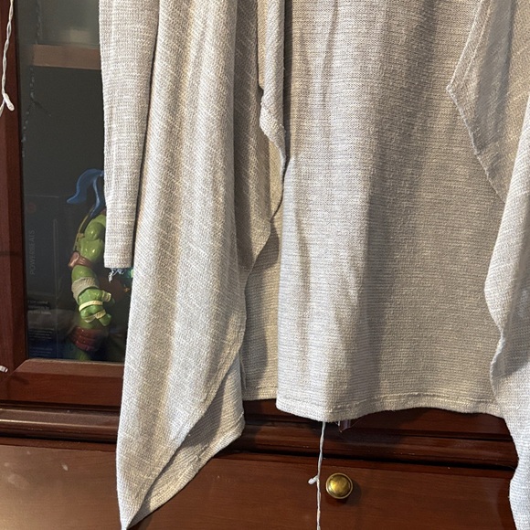 Primark Light Gray Open Front Cardigan - Picture 3 of 4